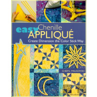 Easy chenille applique. Create dimension the color stick...