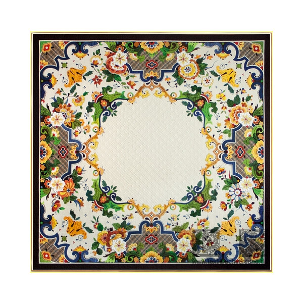 Gru&szlig;karten Ted Storm Quilt: ElaTed - Motiv 1 ganzer Quilt