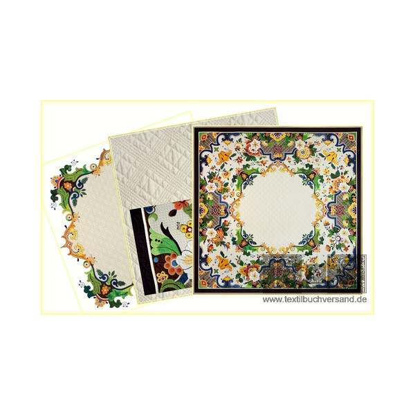 Gru&szlig;kartensatz Ted Storm Quilt: ElaTed Motiv 1,2+3