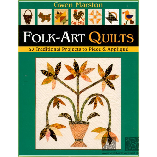 Lively little folk-art quilts: 20traditional projects to piece &amp; applique OOP