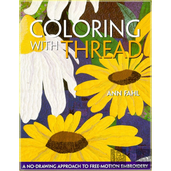 Coloring with thread. A no-drawing approach