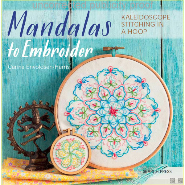 Mandalas to Embroider: Kaleidoscope Stitching in a Hoop
