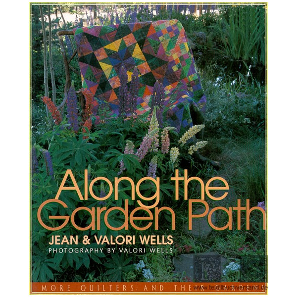 Along the garden path. More quilters...