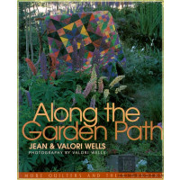 Along the garden path. More quilters...